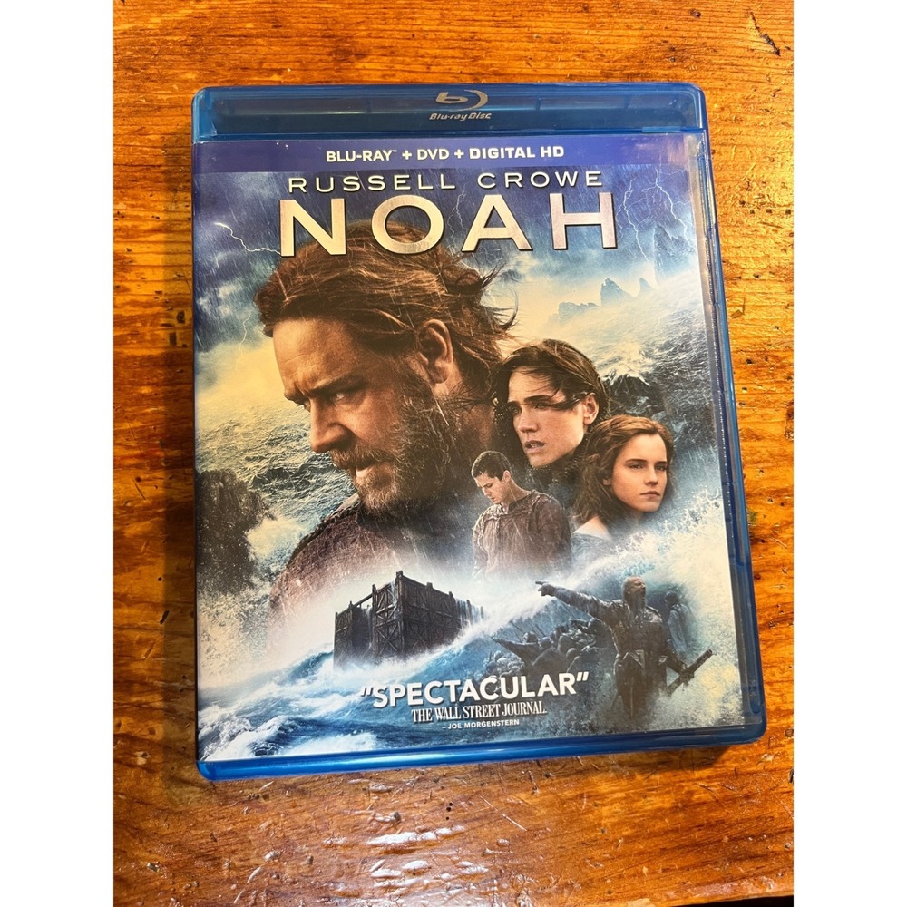 Noah Blu-ray DVD Combo Pack Russell Crowe Darren Aronofsky 2014 Movie